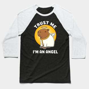 Trust me I'm an Angel Capbara Cartoon Baseball T-Shirt